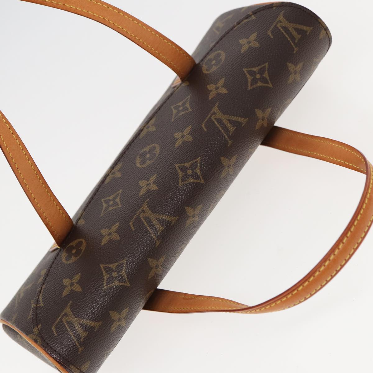 LOUIS VUITTON Monogram Sonatine Hand Bag M51902 LV Auth ar12119