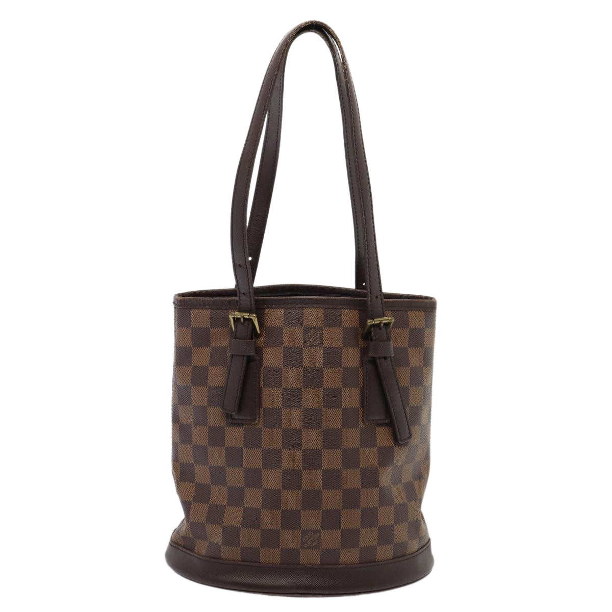 LOUIS VUITTON Damier Ebene Marais Shoulder Bag N42240 LV Auth ar12122