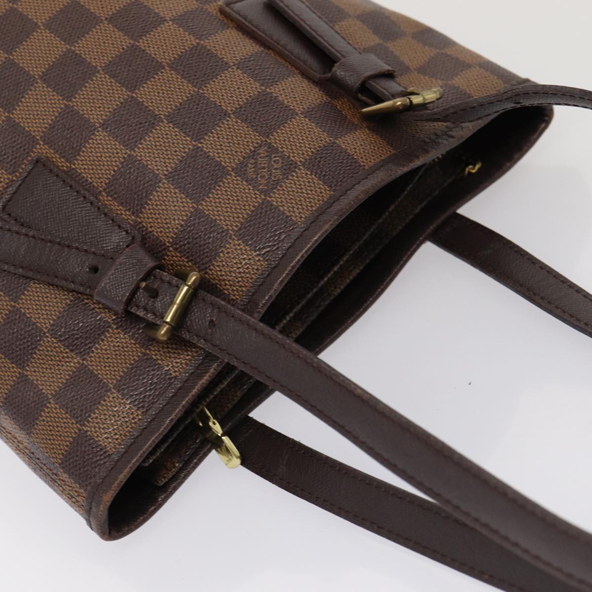 LOUIS VUITTON Damier Ebene Marais Shoulder Bag N42240 LV Auth ar12122