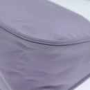 PRADA Accessory Pouch Nylon Purple Auth ar12130-10
