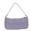 PRADA Accessory Pouch Nylon Purple Auth ar12130-3