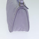 PRADA Accessory Pouch Nylon Purple Auth ar12130-4