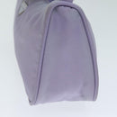 PRADA Accessory Pouch Nylon Purple Auth ar12130-5