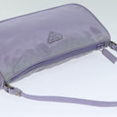 PRADA Accessory Pouch Nylon Purple Auth ar12130-6