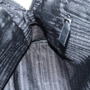 PRADA Hand Bag Canvas Beige Auth ar12140-20