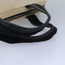 PRADA Hand Bag Canvas Beige Auth ar12140-7