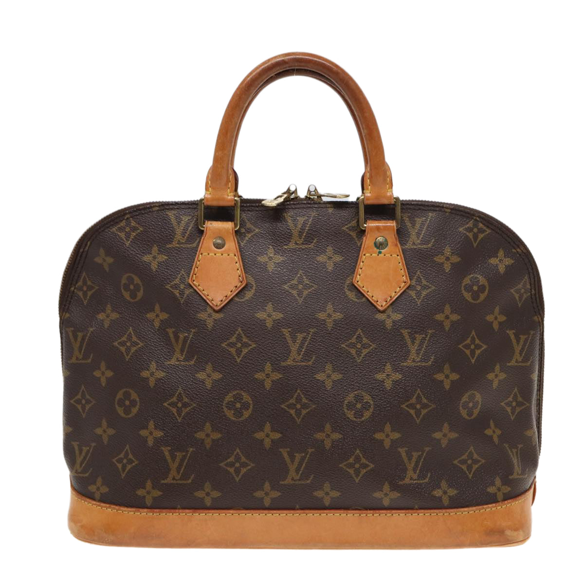 LOUIS VUITTON Monogram Alma Hand Bag M51130 LV Auth ar12141