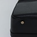 GUCCI Bamboo Vanity Hand Bag Leather 2way Black 013 2122 2491 Auth ar12149-15