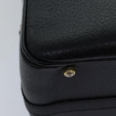 GUCCI Bamboo Vanity Hand Bag Leather 2way Black 013 2122 2491 Auth ar12149-17