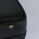 GUCCI Bamboo Vanity Hand Bag Leather 2way Black 013 2122 2491 Auth ar12149-8