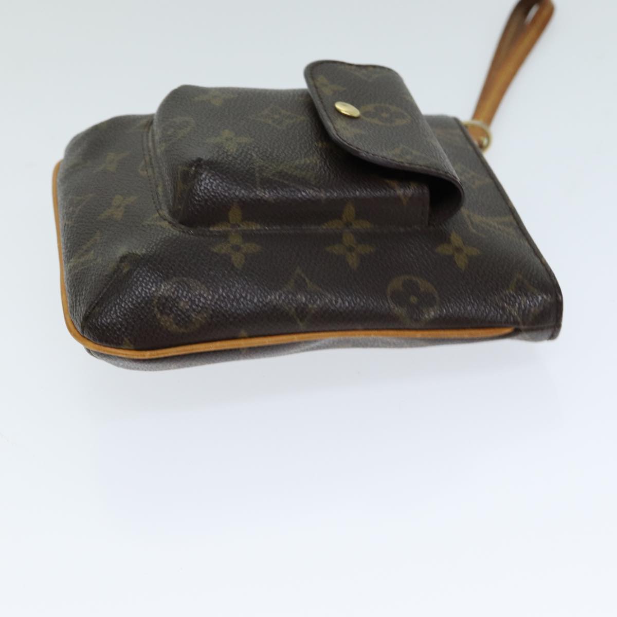 LOUIS VUITTON Monogram Partition Pouch M51901 LV Auth ar12155