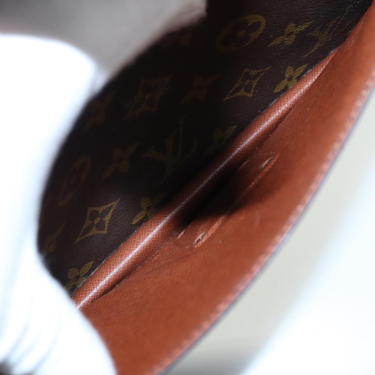 LOUIS VUITTON Monogram Monceau 26 Shoulder Bag M51187 LV Auth ar12172