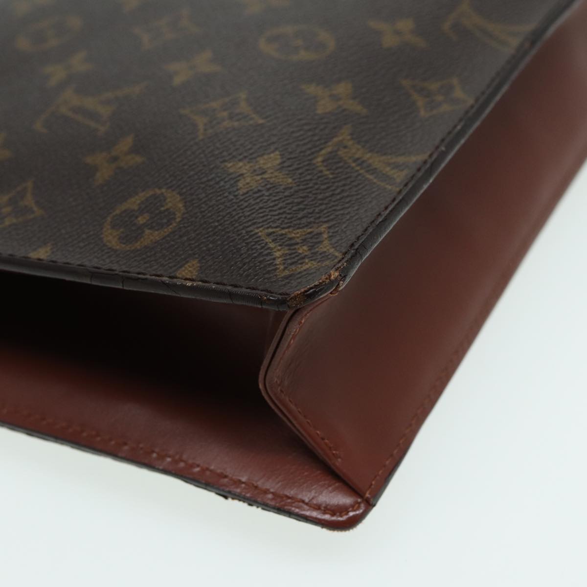 LOUIS VUITTON Monogram Monceau 28 Hand Bag 2way M51185 LV Auth ar12173