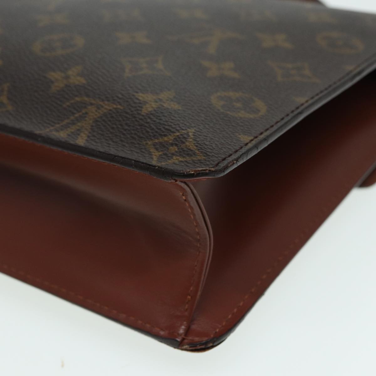 LOUIS VUITTON Monogram Monceau 28 Hand Bag 2way M51185 LV Auth ar12173