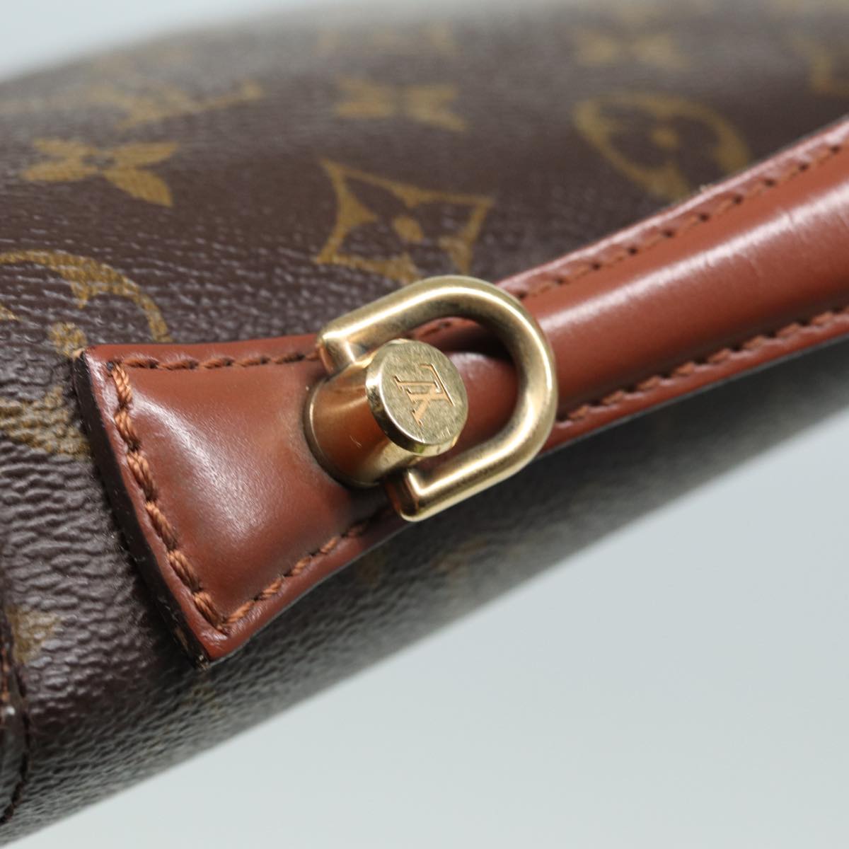 LOUIS VUITTON Monogram Monceau 28 Hand Bag 2way M51185 LV Auth ar12173