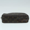LOUIS VUITTON Monogram Trousse Toilette 23 Clutch Bag M47524 LV Auth ar12174-6