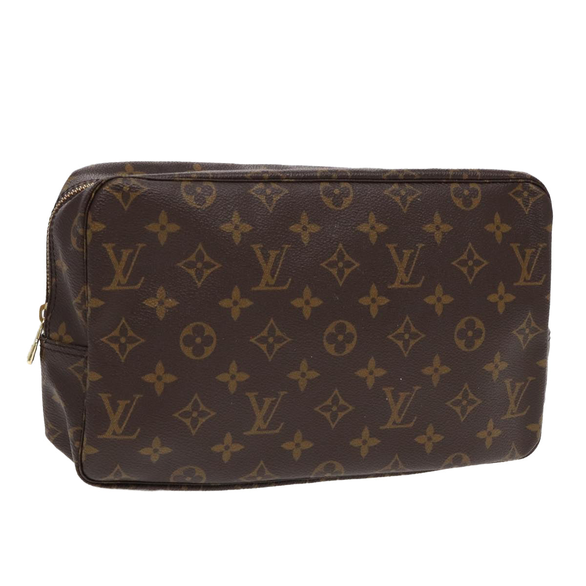 LOUIS VUITTON Monogram Trousse Toilette 28 Clutch Bag M47522 LV Auth ar12175