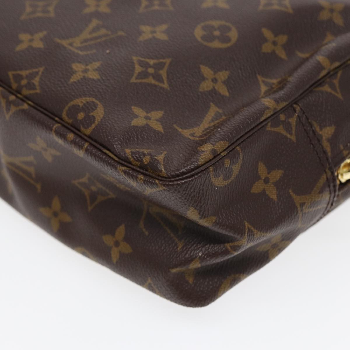 LOUIS VUITTON Monogram Trousse Toilette 28 Clutch Bag M47522 LV Auth ar12175