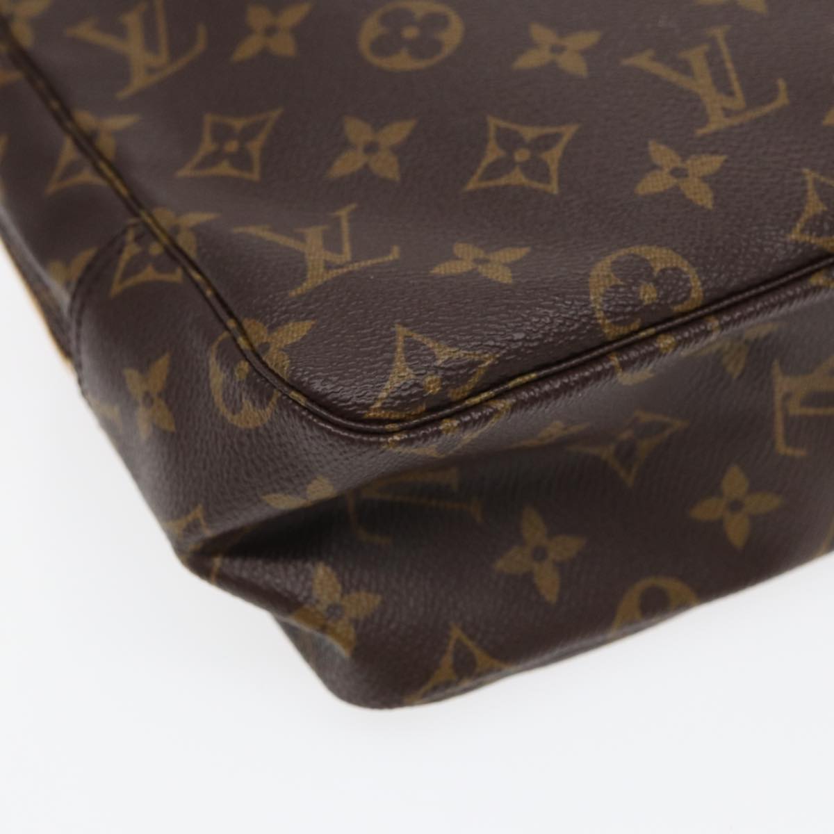 LOUIS VUITTON Monogram Trousse Toilette 28 Clutch Bag M47522 LV Auth ar12175