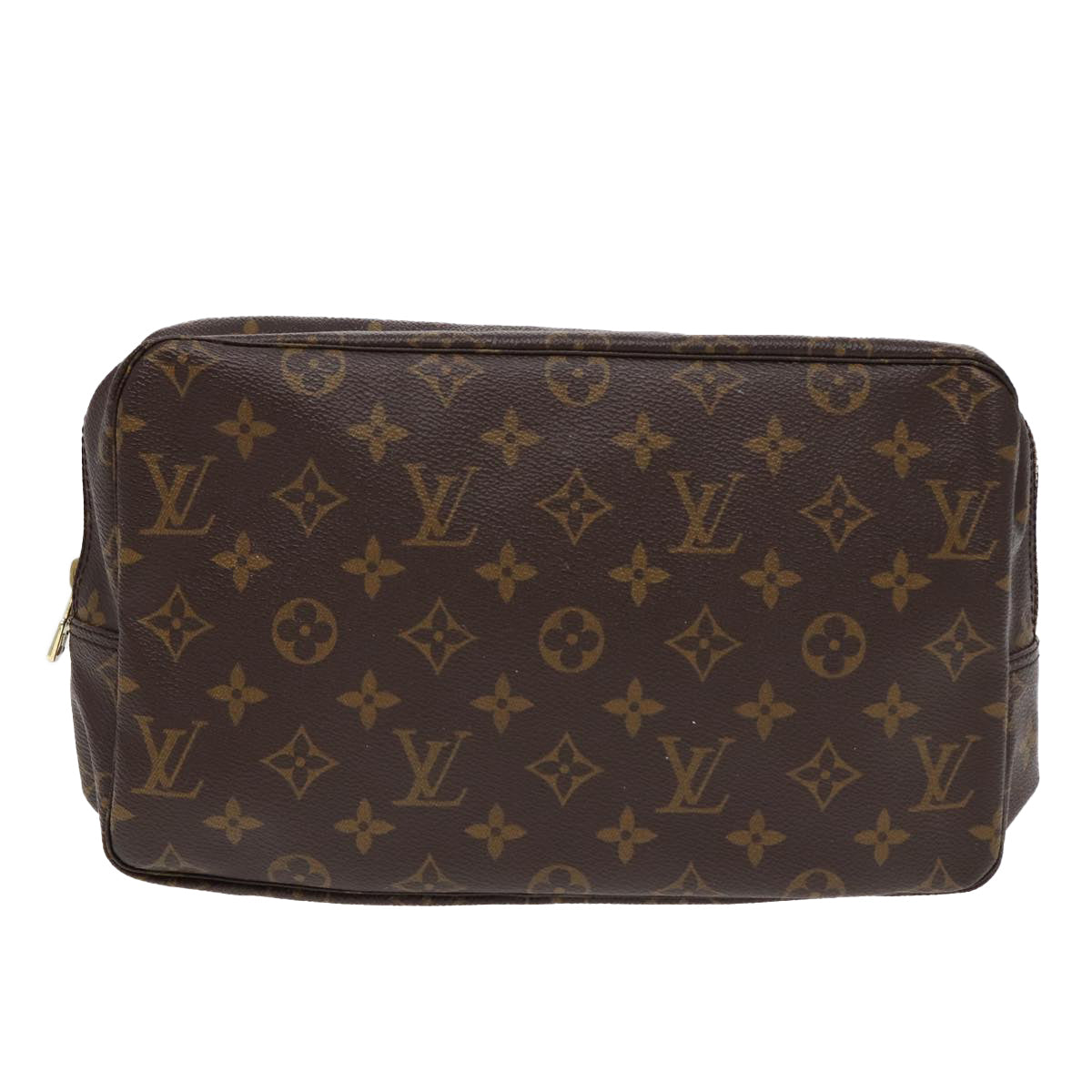 LOUIS VUITTON Monogram Trousse Toilette 28 Clutch Bag M47522 LV Auth ar12175