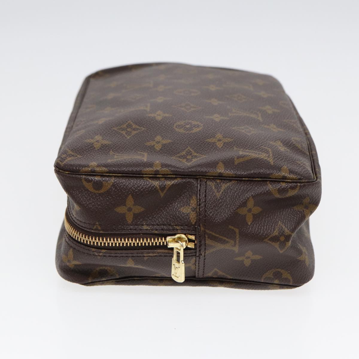 LOUIS VUITTON Monogram Trousse Toilette 28 Clutch Bag M47522 LV Auth ar12175