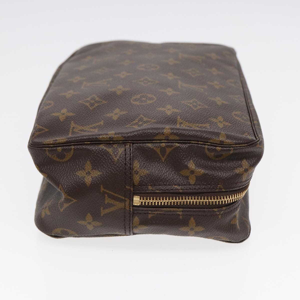 LOUIS VUITTON Monogram Trousse Toilette 28 Clutch Bag M47522 LV Auth ar12175