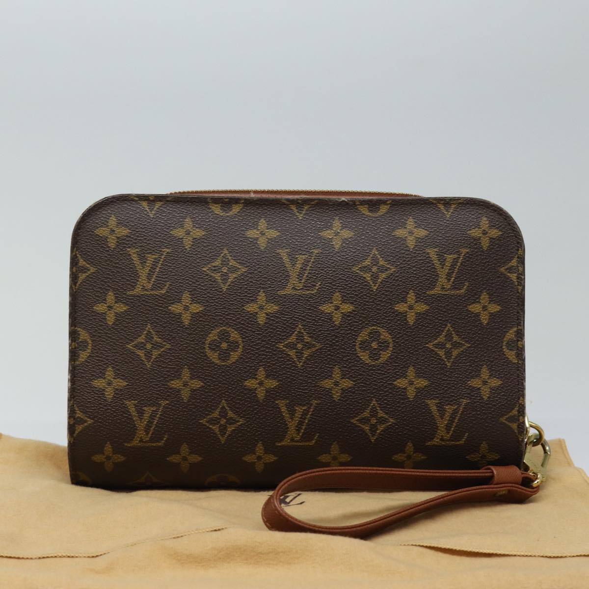 LOUIS VUITTON Monogram Orsay Clutch Bag M51790 LV Auth ar12177