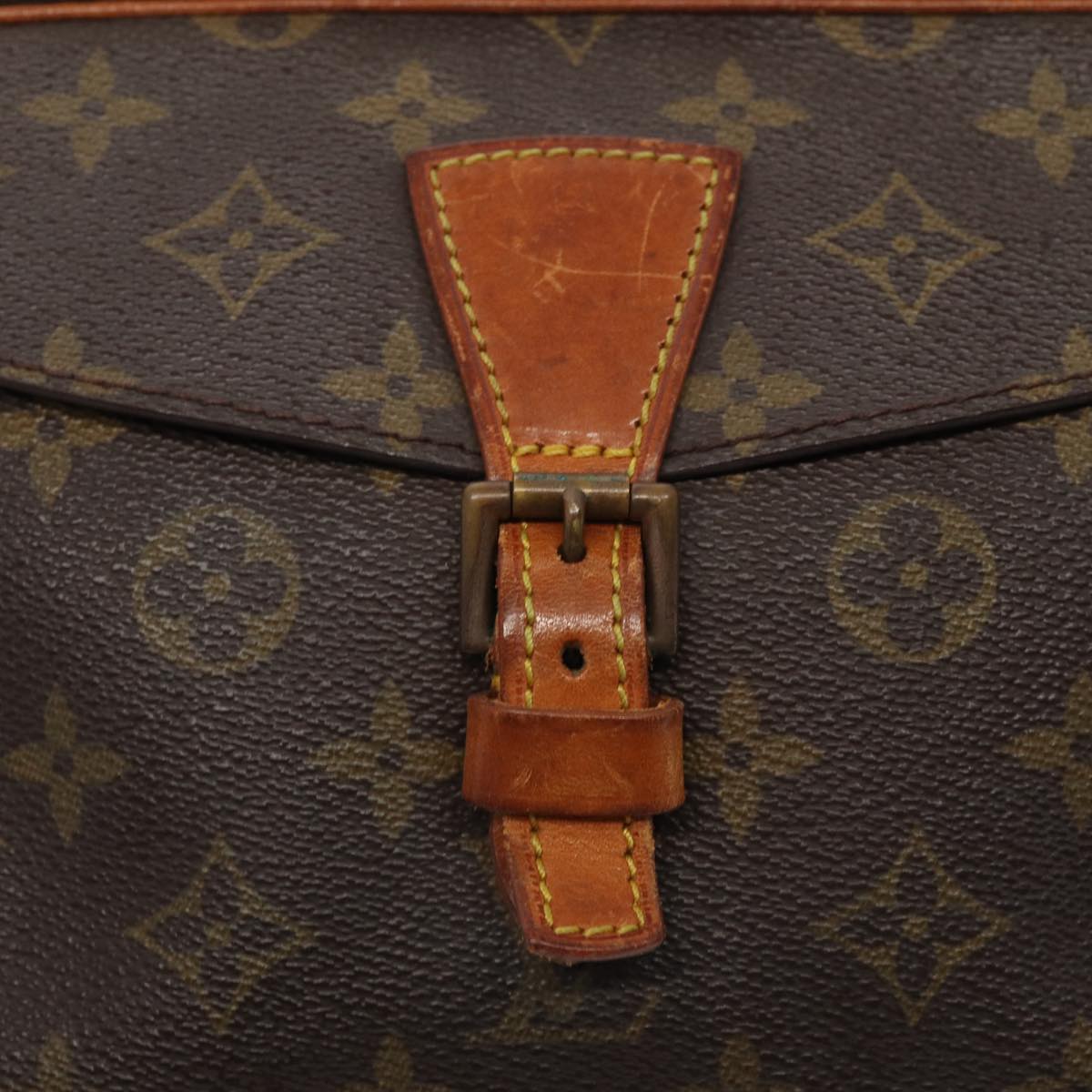 LOUIS VUITTON Monogram Jeune Fille PM Shoulder Bag M51227 LV Auth ar12180