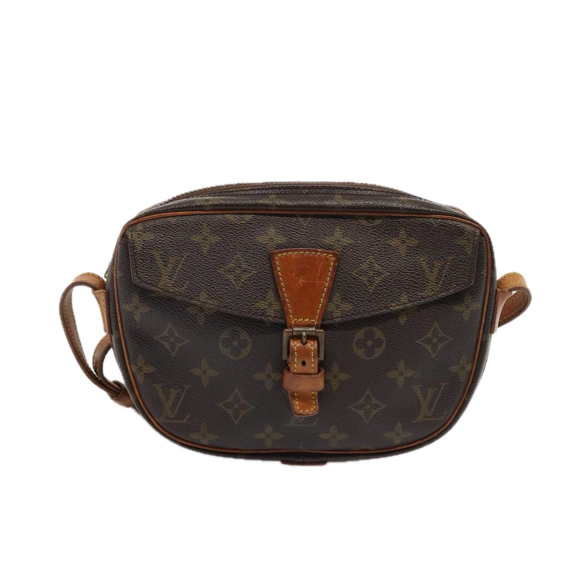 LOUIS VUITTON Monogram Jeune Fille PM Shoulder Bag M51227 LV Auth ar12180