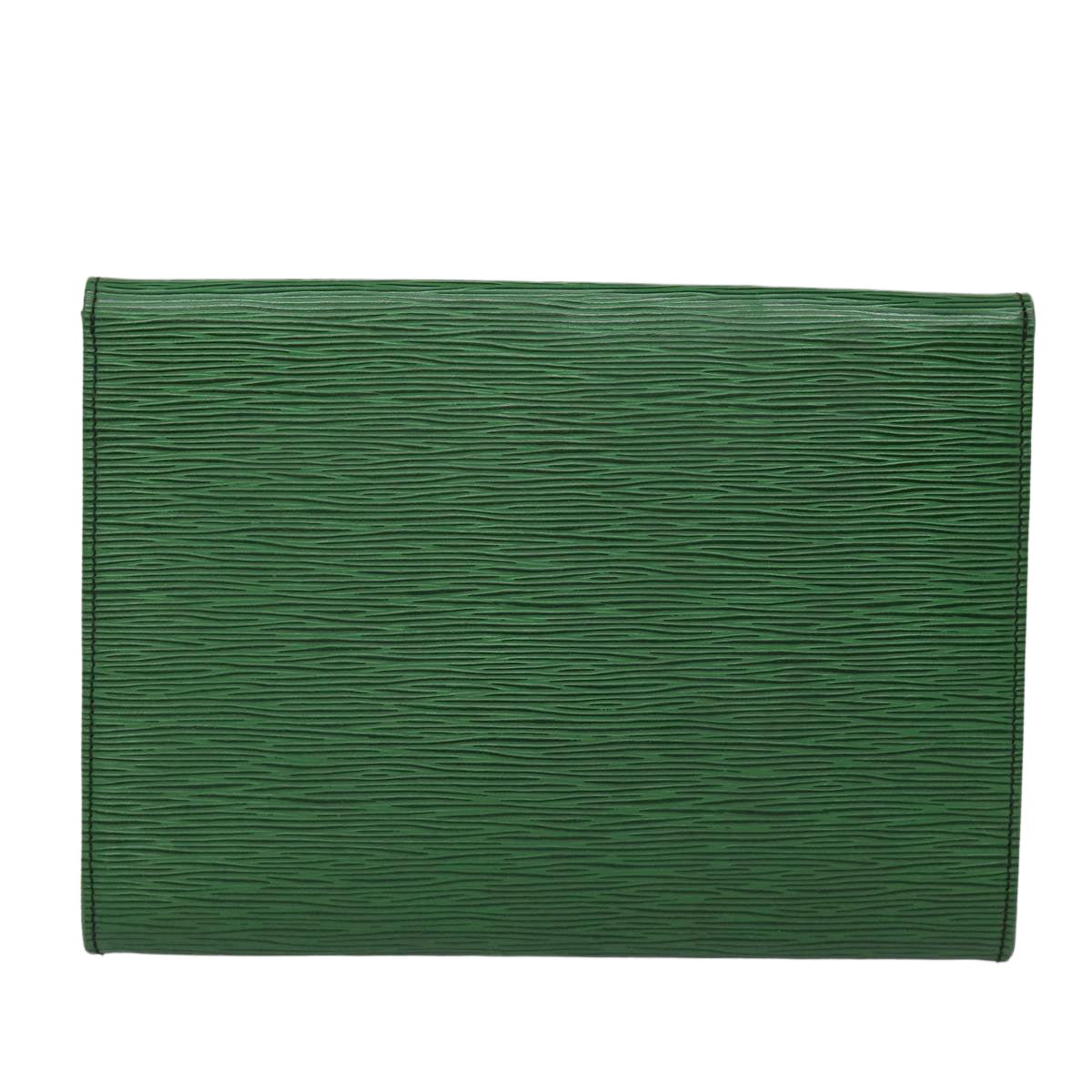 LOUIS VUITTON Epi Jena Clutch Bag Green M52724 LV Auth ar12186 - 0