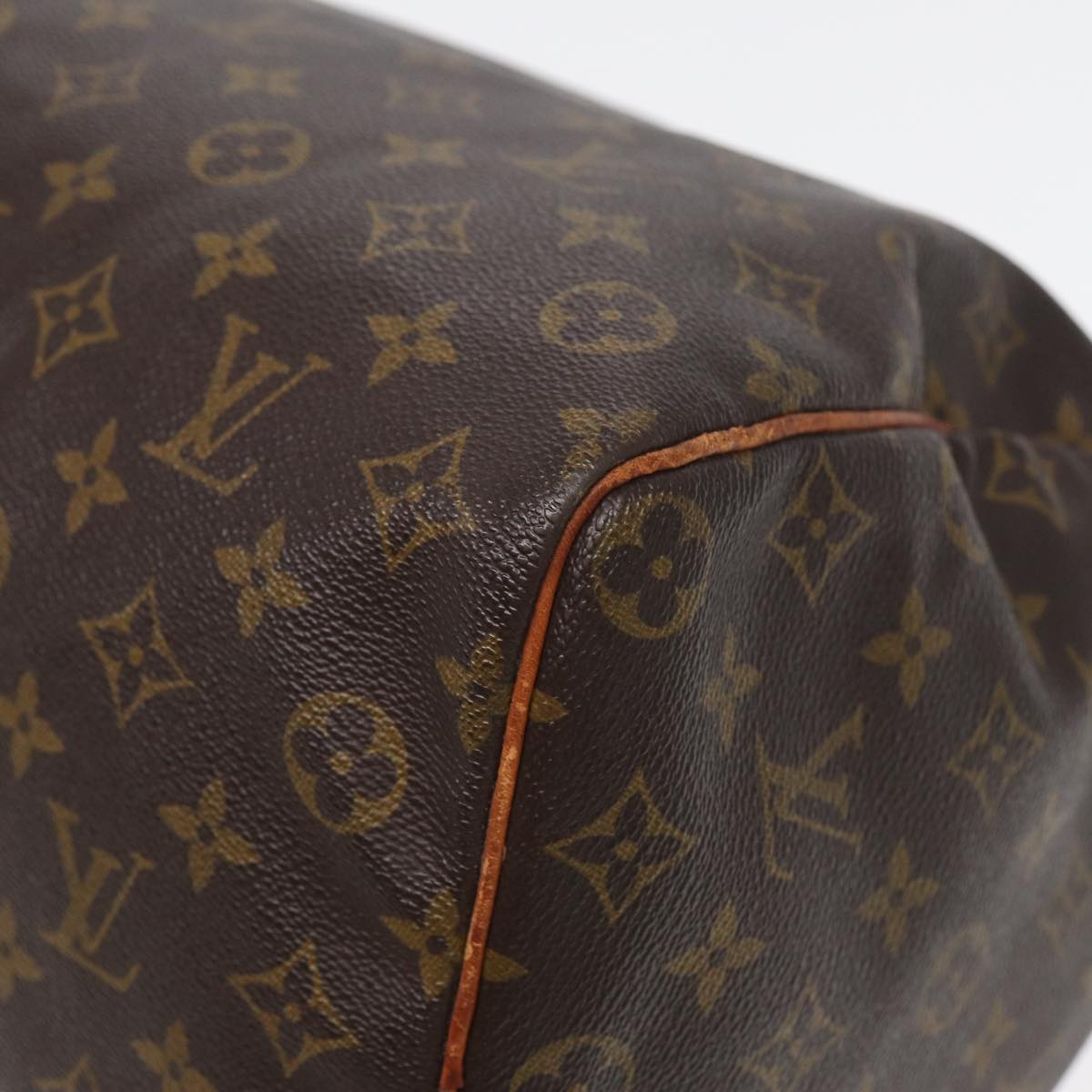 LOUIS VUITTON Monogram Speedy 35 Hand Bag M41524 LV Auth ar12189