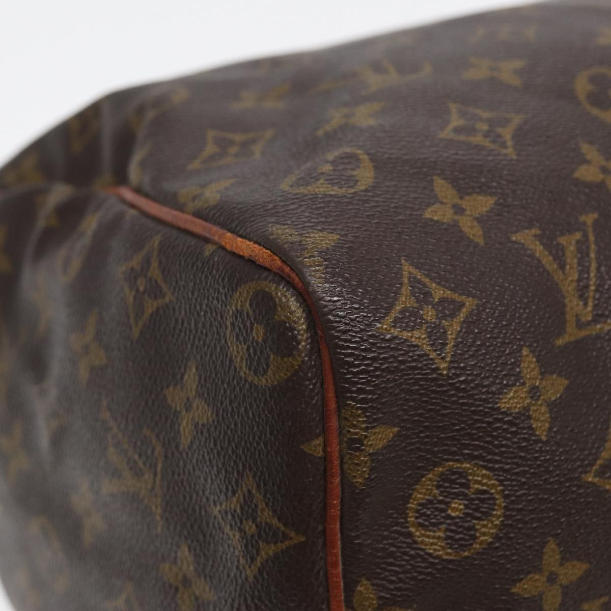 LOUIS VUITTON Monogram Speedy 35 Hand Bag M41524 LV Auth ar12189