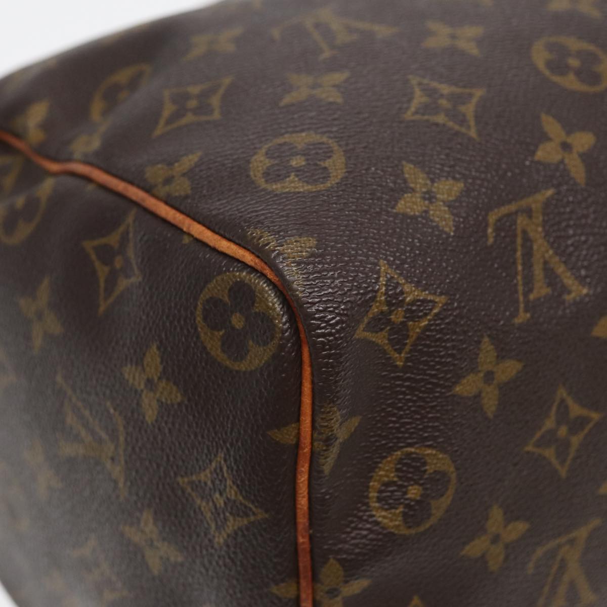 LOUIS VUITTON Monogram Speedy 35 Hand Bag M41524 LV Auth ar12189