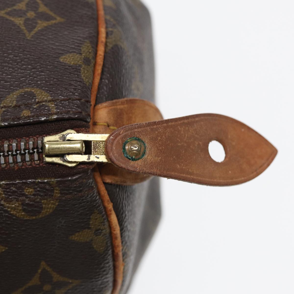 LOUIS VUITTON Monogram Speedy 35 Hand Bag M41524 LV Auth ar12189