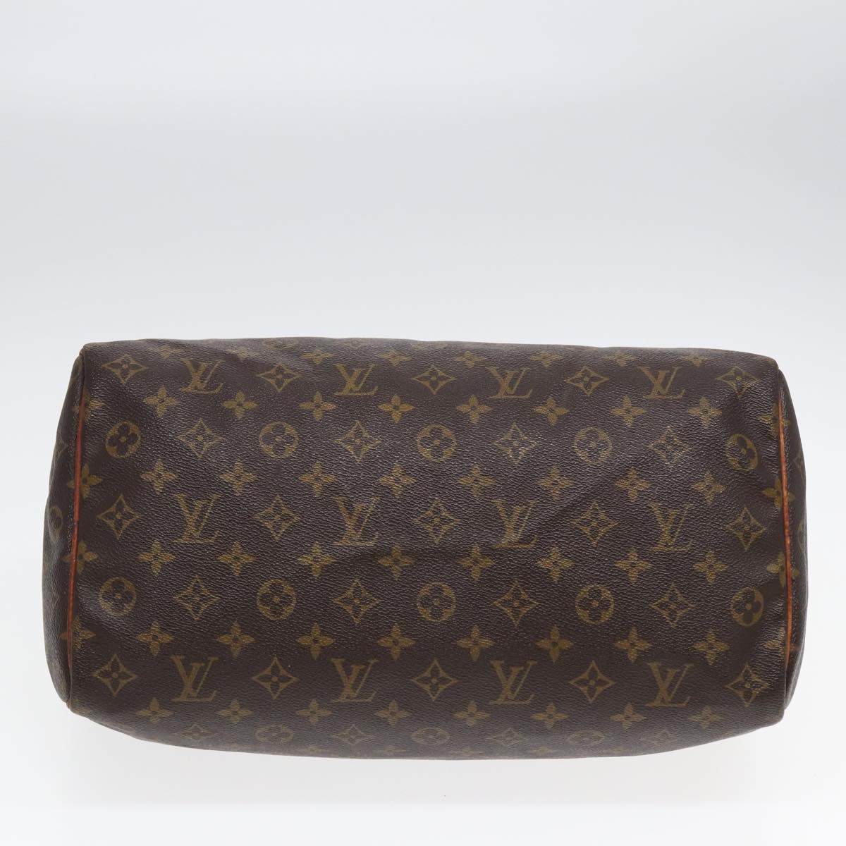 LOUIS VUITTON Monogram Speedy 35 Hand Bag M41524 LV Auth ar12189