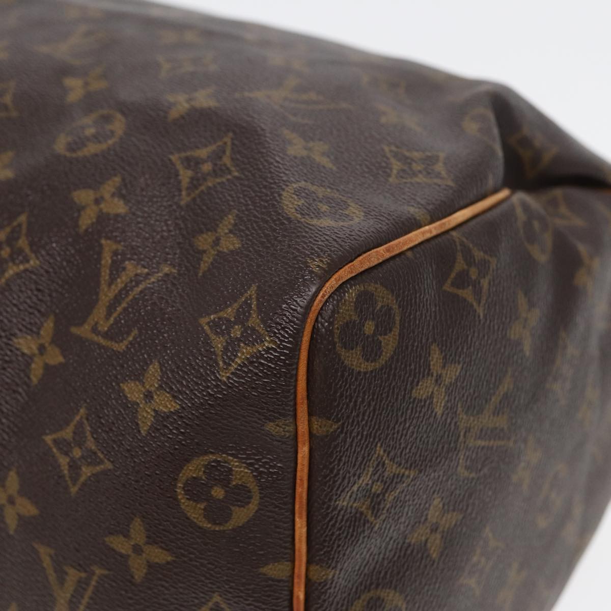 LOUIS VUITTON Monogram Speedy 35 Hand Bag M41524 LV Auth ar12190