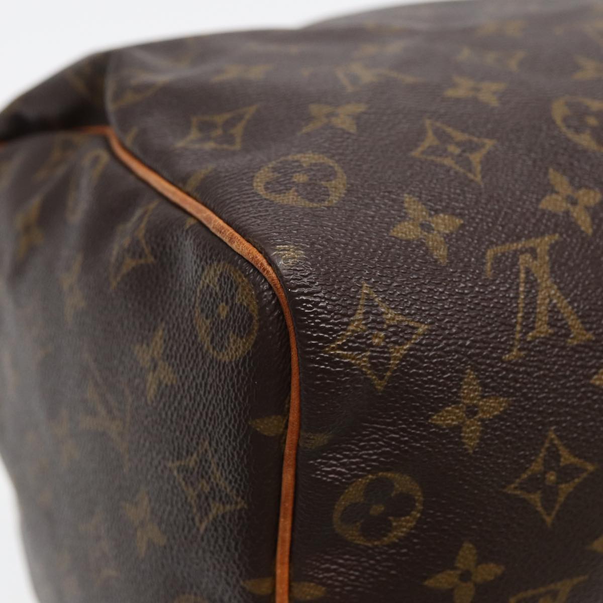 LOUIS VUITTON Monogram Speedy 35 Hand Bag M41524 LV Auth ar12190