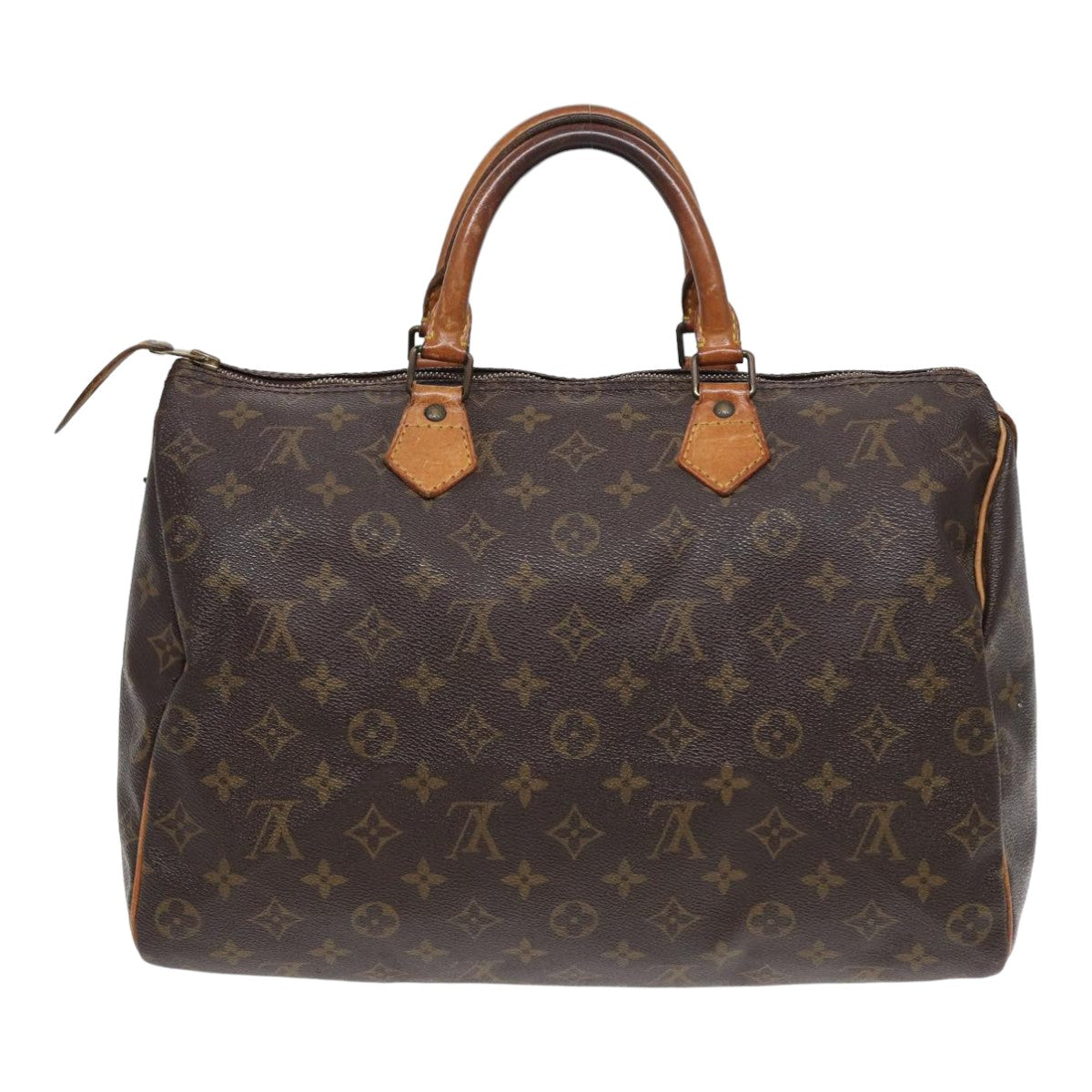 LOUIS VUITTON Monogram Speedy 35 Hand Bag M41524 LV Auth ar12190 - 0