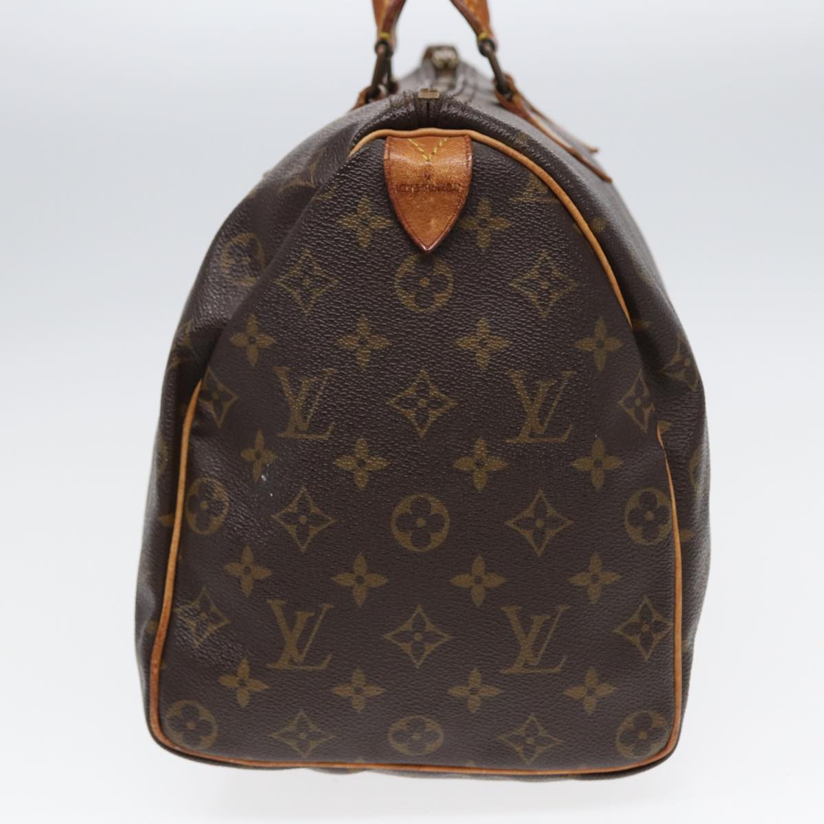 LOUIS VUITTON Monogram Speedy 35 Hand Bag M41524 LV Auth ar12190