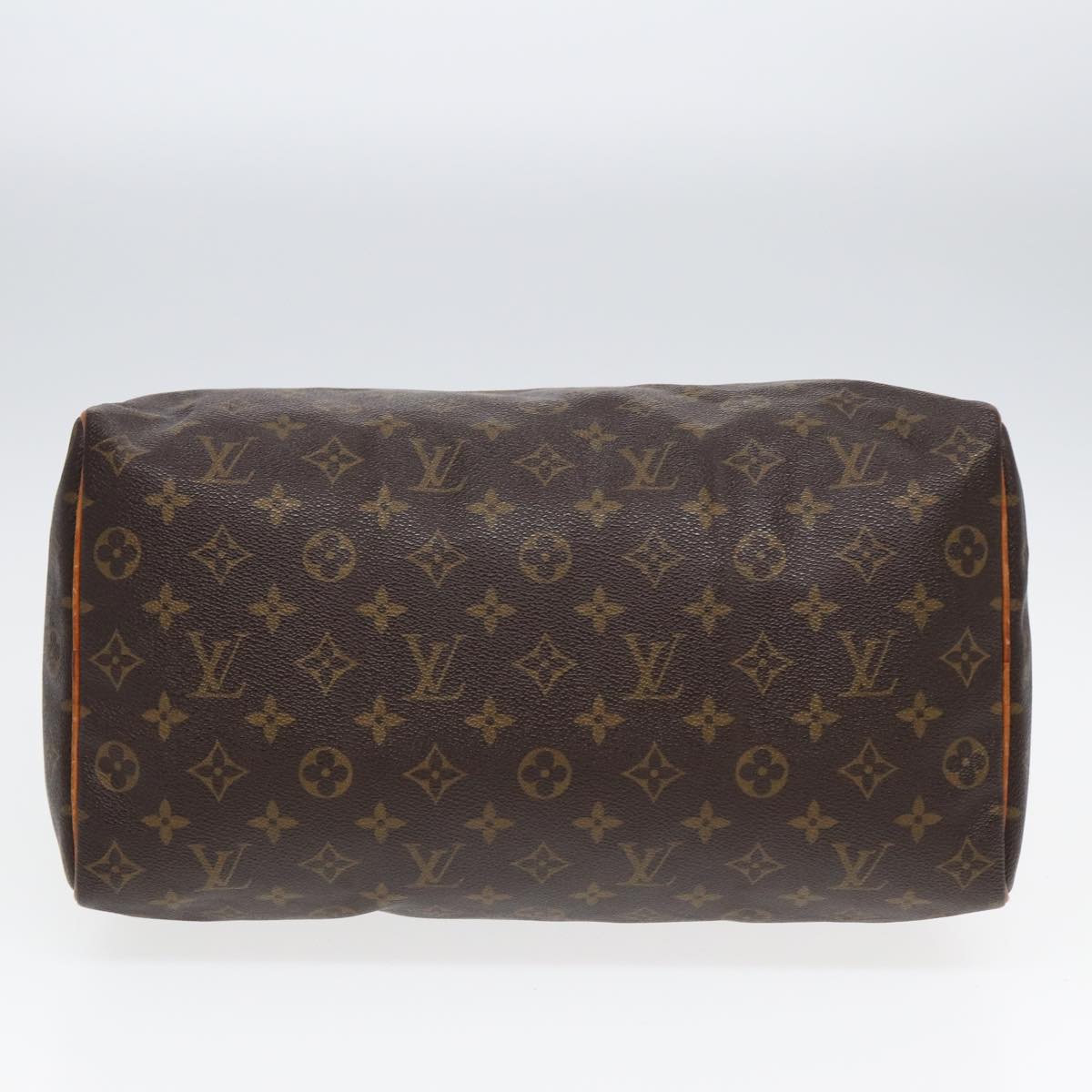 LOUIS VUITTON Monogram Speedy 35 Hand Bag M41524 LV Auth ar12190