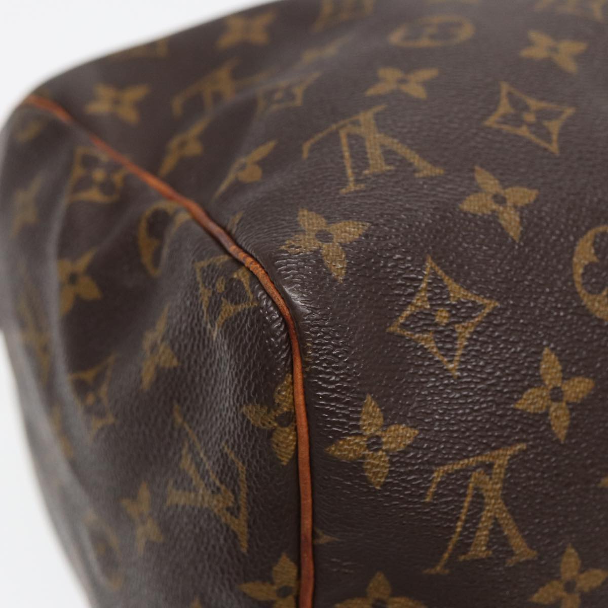 LOUIS VUITTON Monogram Speedy 30 Hand Bag M41526 LV Auth ar12191