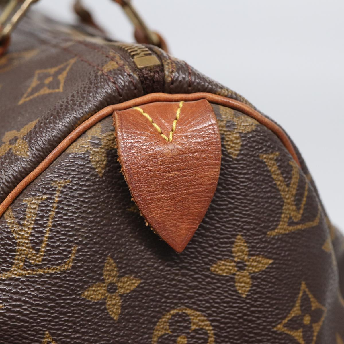 LOUIS VUITTON Monogram Speedy 30 Hand Bag M41526 LV Auth ar12191