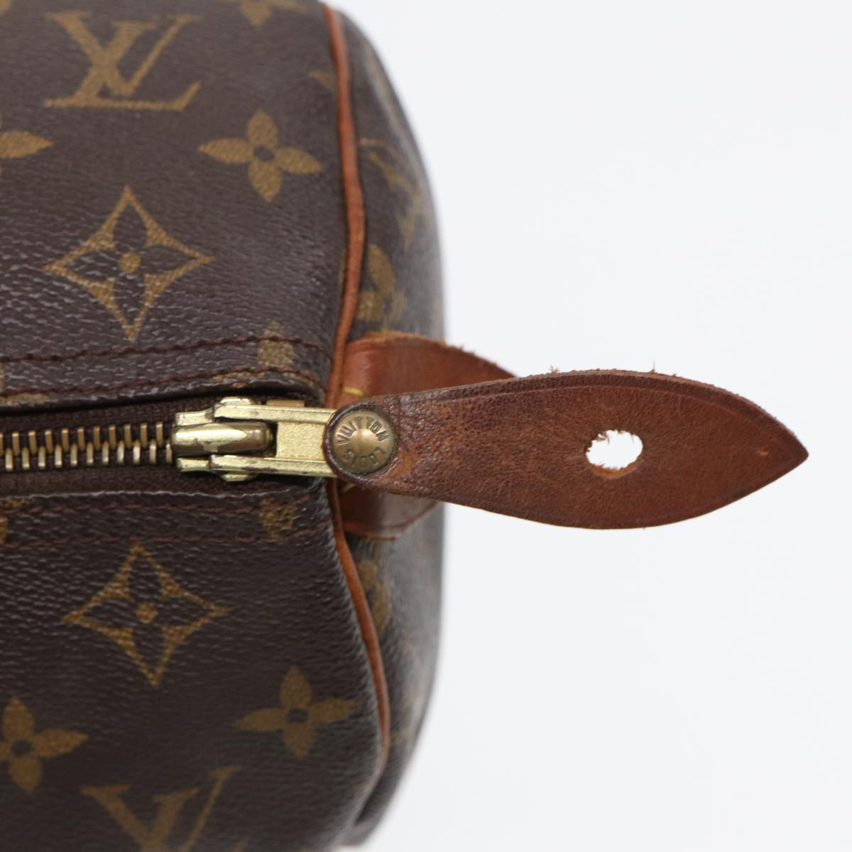 LOUIS VUITTON Monogram Speedy 30 Hand Bag M41526 LV Auth ar12191