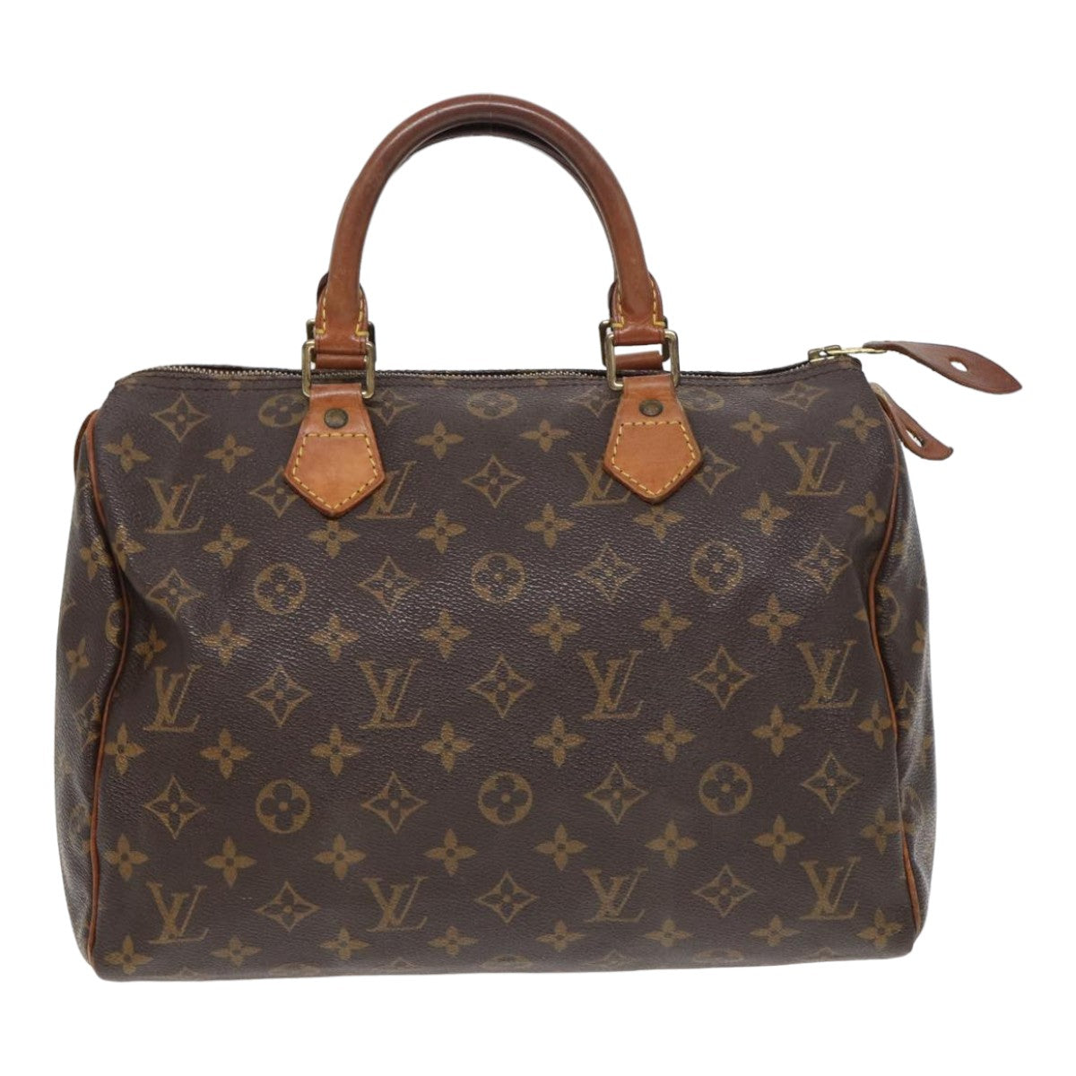 LOUIS VUITTON Monogram Speedy 30 Hand Bag M41526 LV Auth ar12191