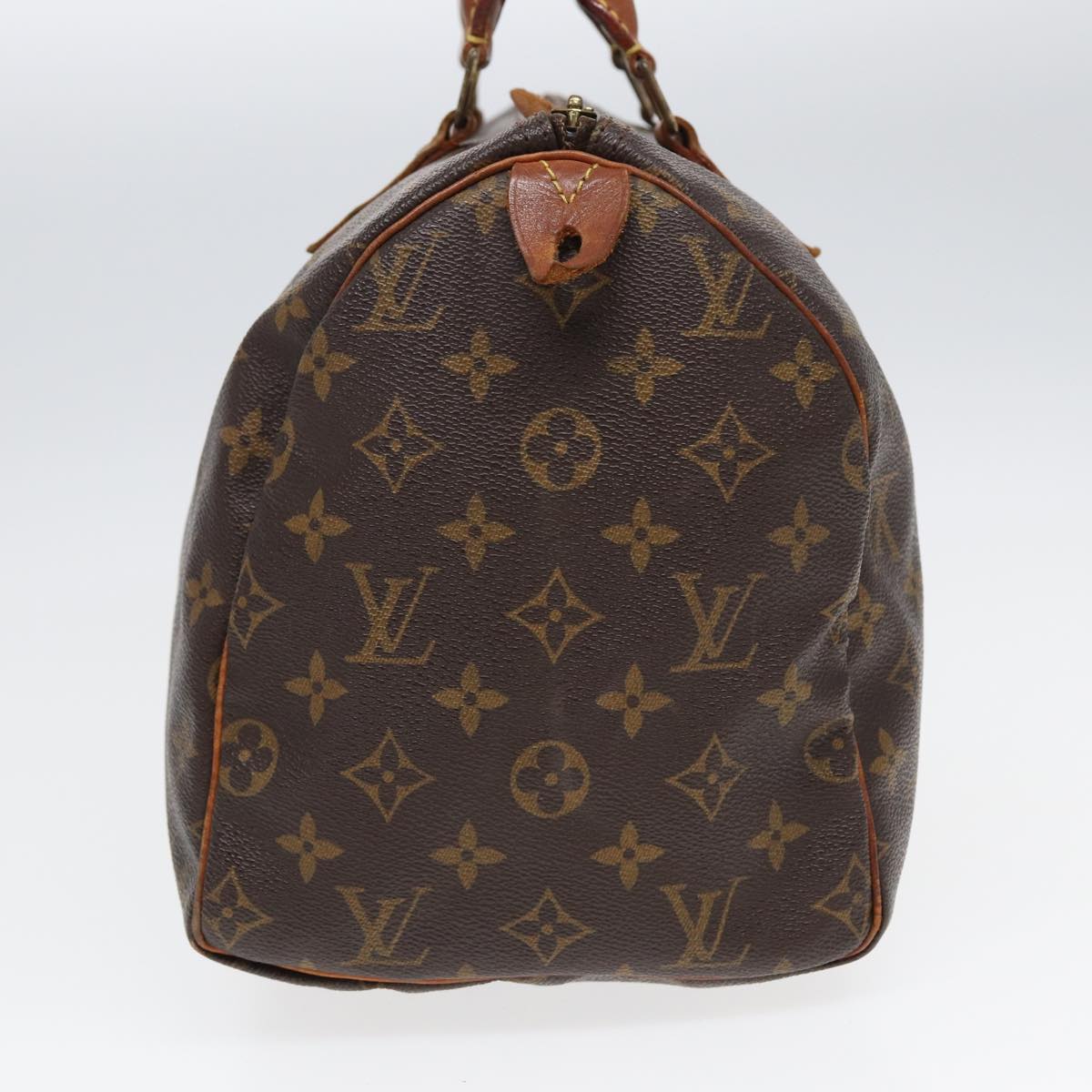 LOUIS VUITTON Monogram Speedy 30 Hand Bag M41526 LV Auth ar12191