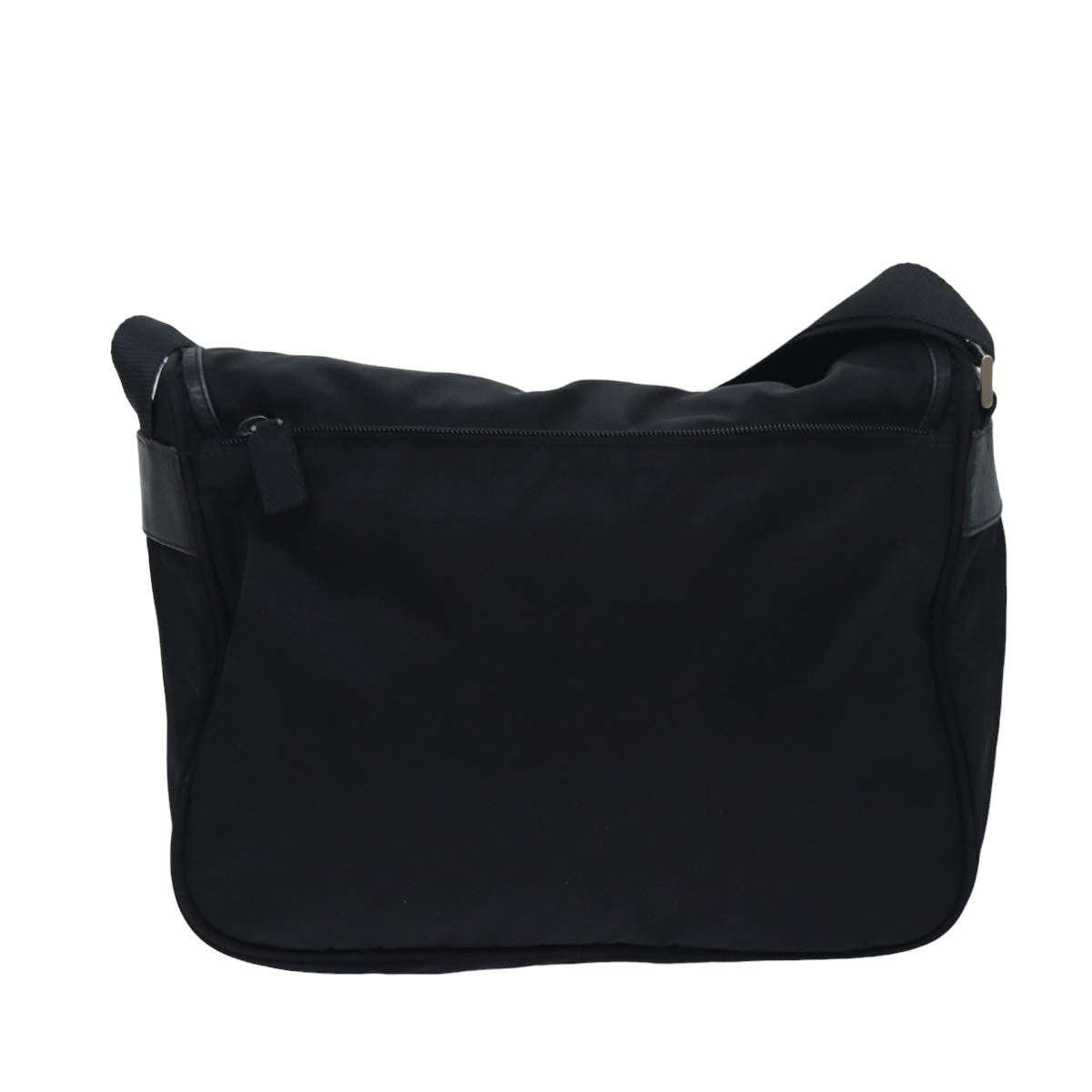 PRADA Shoulder Bag Nylon Black Auth ar12203 - 0