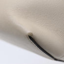 FENDI Hand Bag Leather Beige Auth ar12221-16