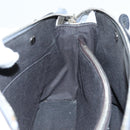 FENDI Hand Bag Leather Beige Auth ar12221-21