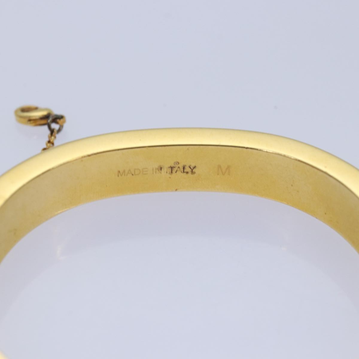 CELINE Bracelet metal Gold Auth ar12232