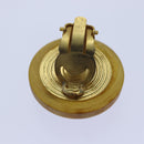 HERMES Earring Beige Auth ar12239-12